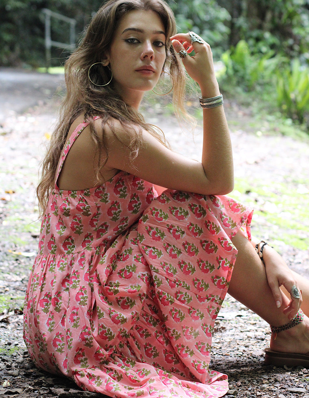 Minivestido Leela en Rosa
