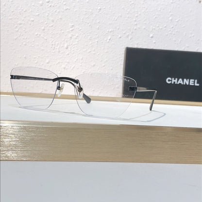9 Color Rimless Cat-Eye Sunglasses 4286T