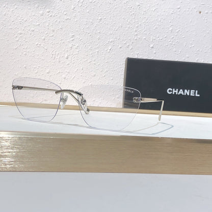 9 Color Rimless Cat-Eye Sunglasses 4286T