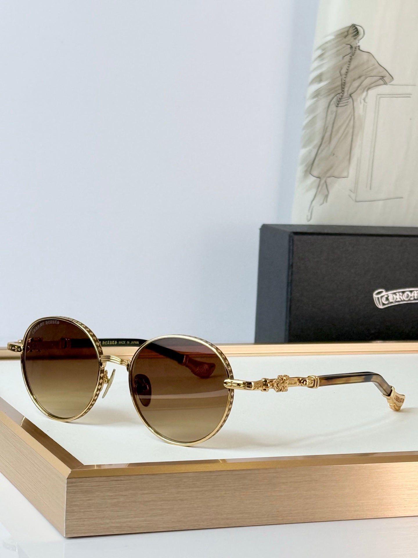 6 Color Round Metal Sunglasses
