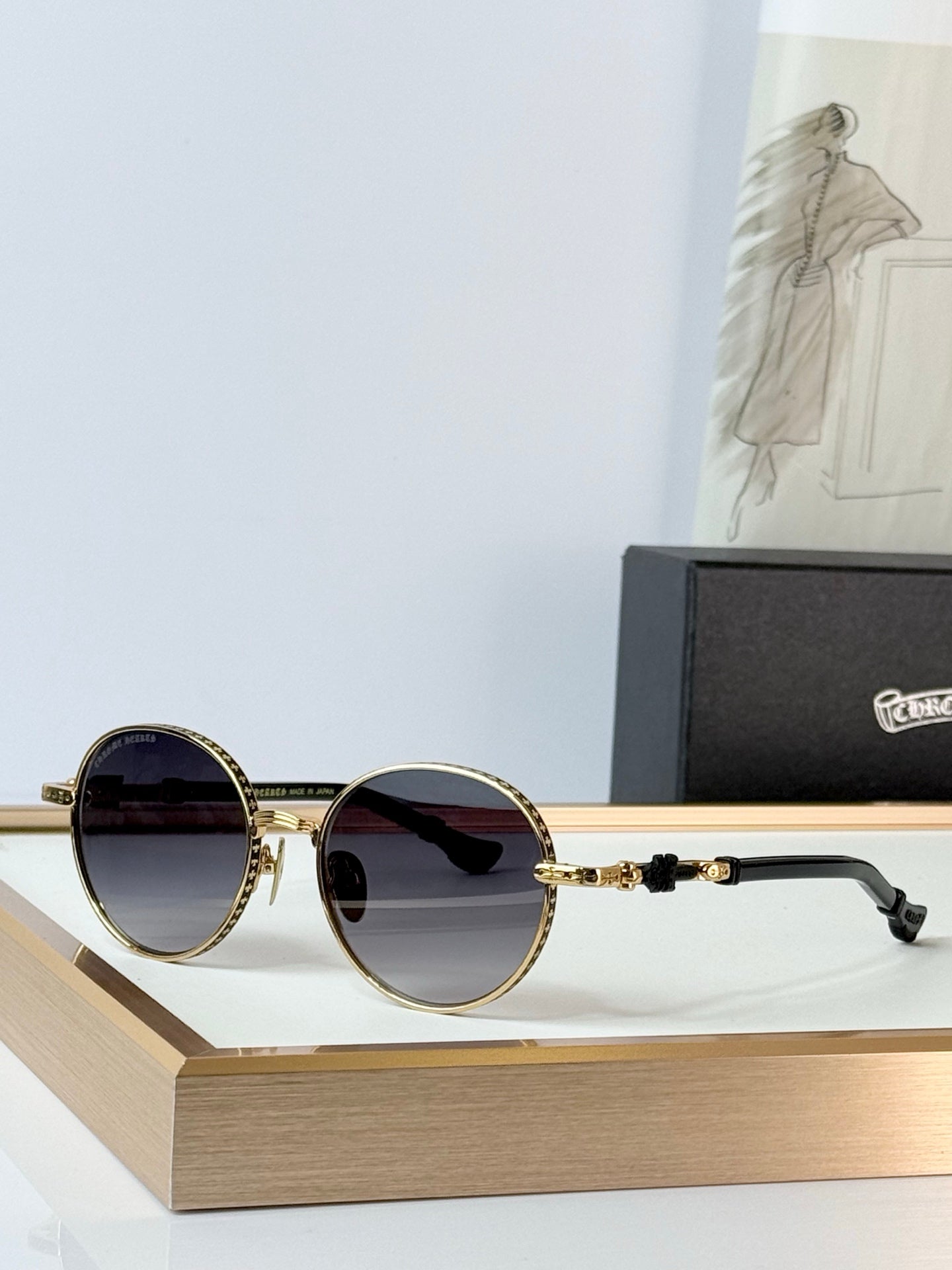 6 Color Round Metal Sunglasses