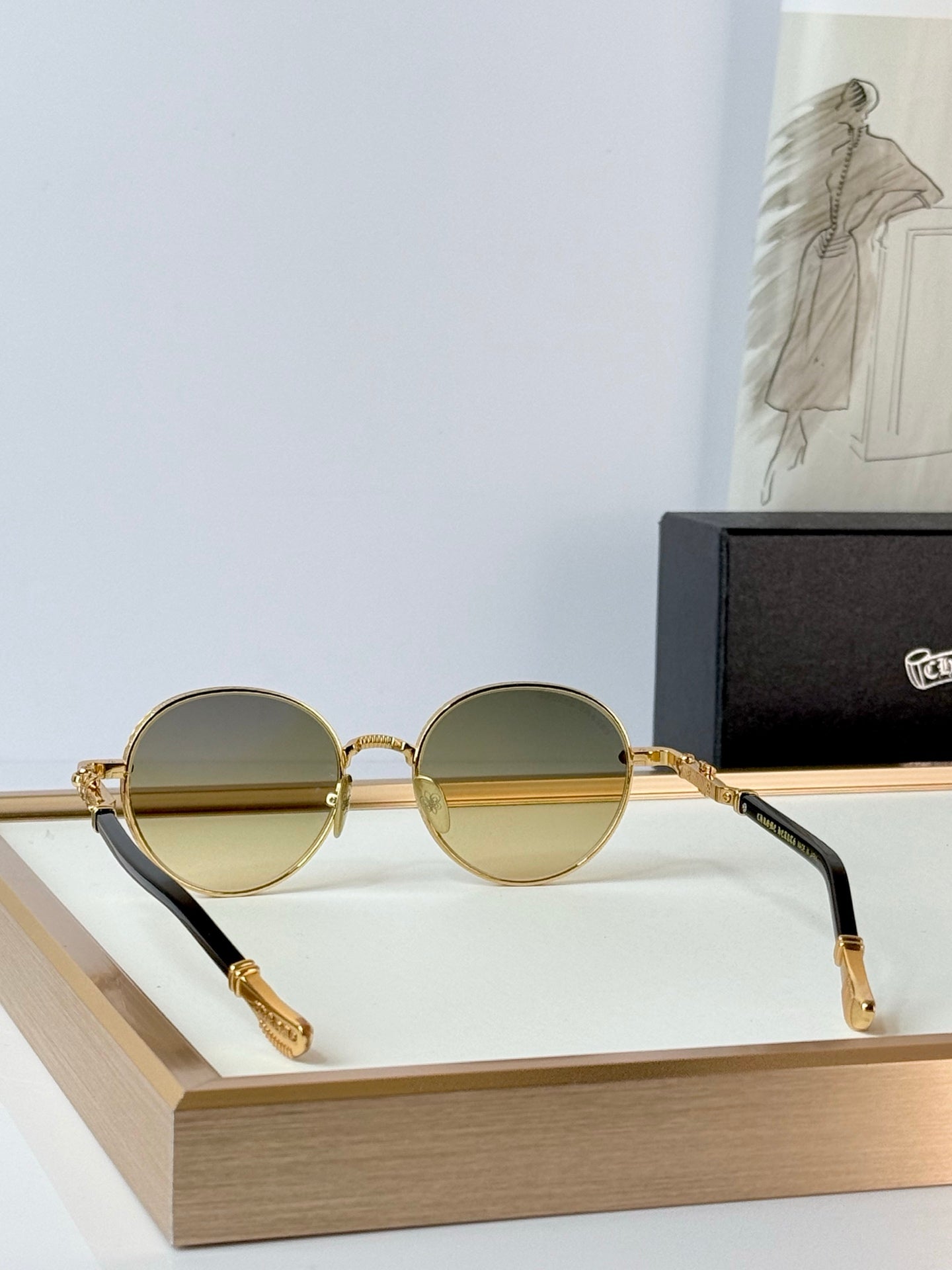 6 Color Round Metal Sunglasses