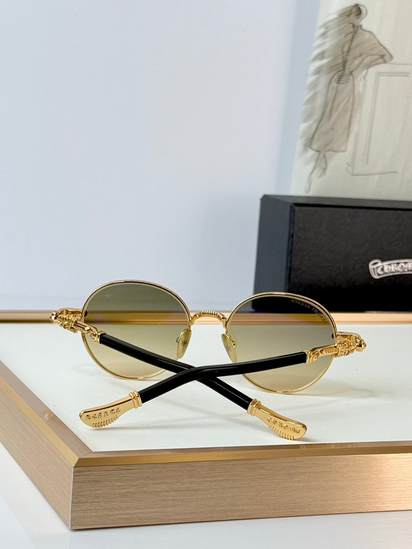 6 Color Round Metal Sunglasses
