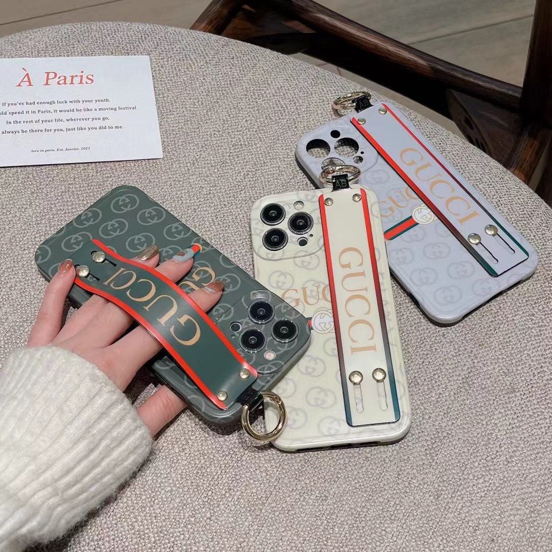 Funda de silicona esmerilada con pulsera