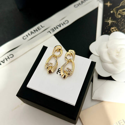 Pendientes Dorados de Moda
