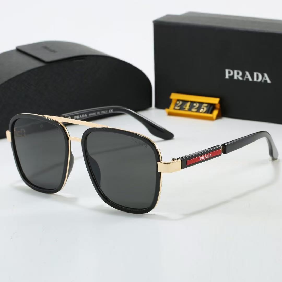Gafas de sol de metal bicolor de nueva moda 2026