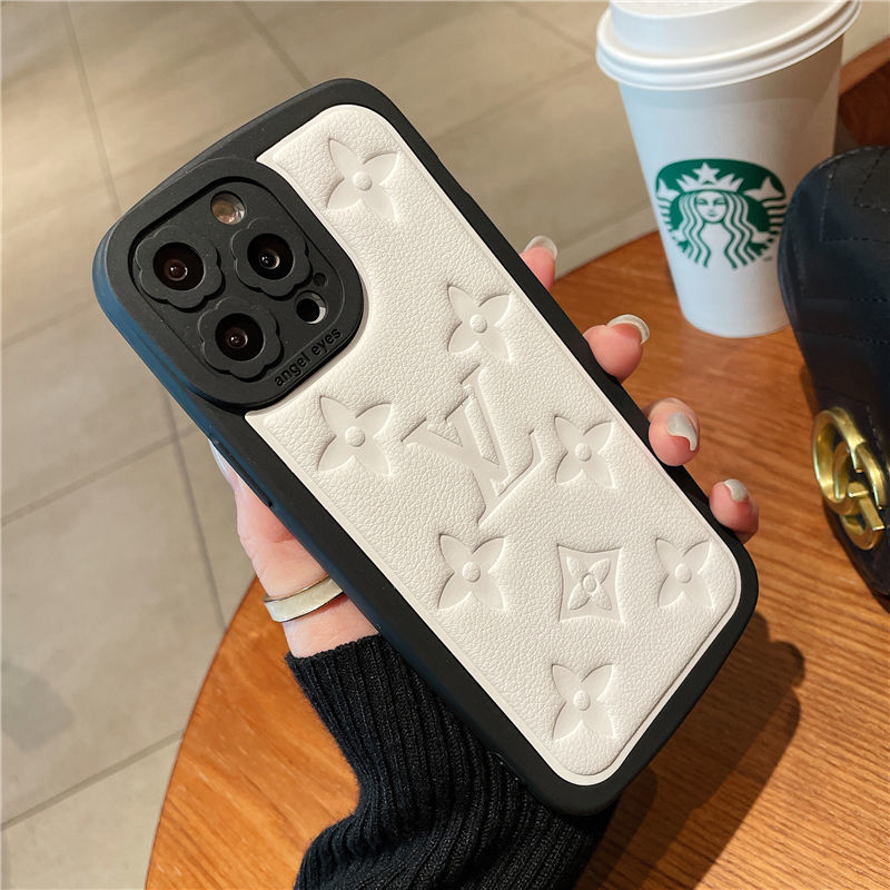 Funda de cuero antideslizante de silicona suave