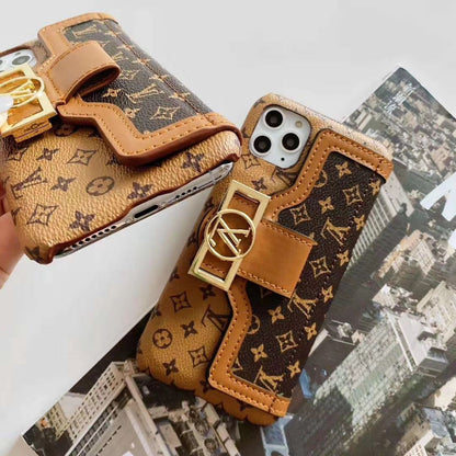 Étui porte-cartes de luxe imprimé
