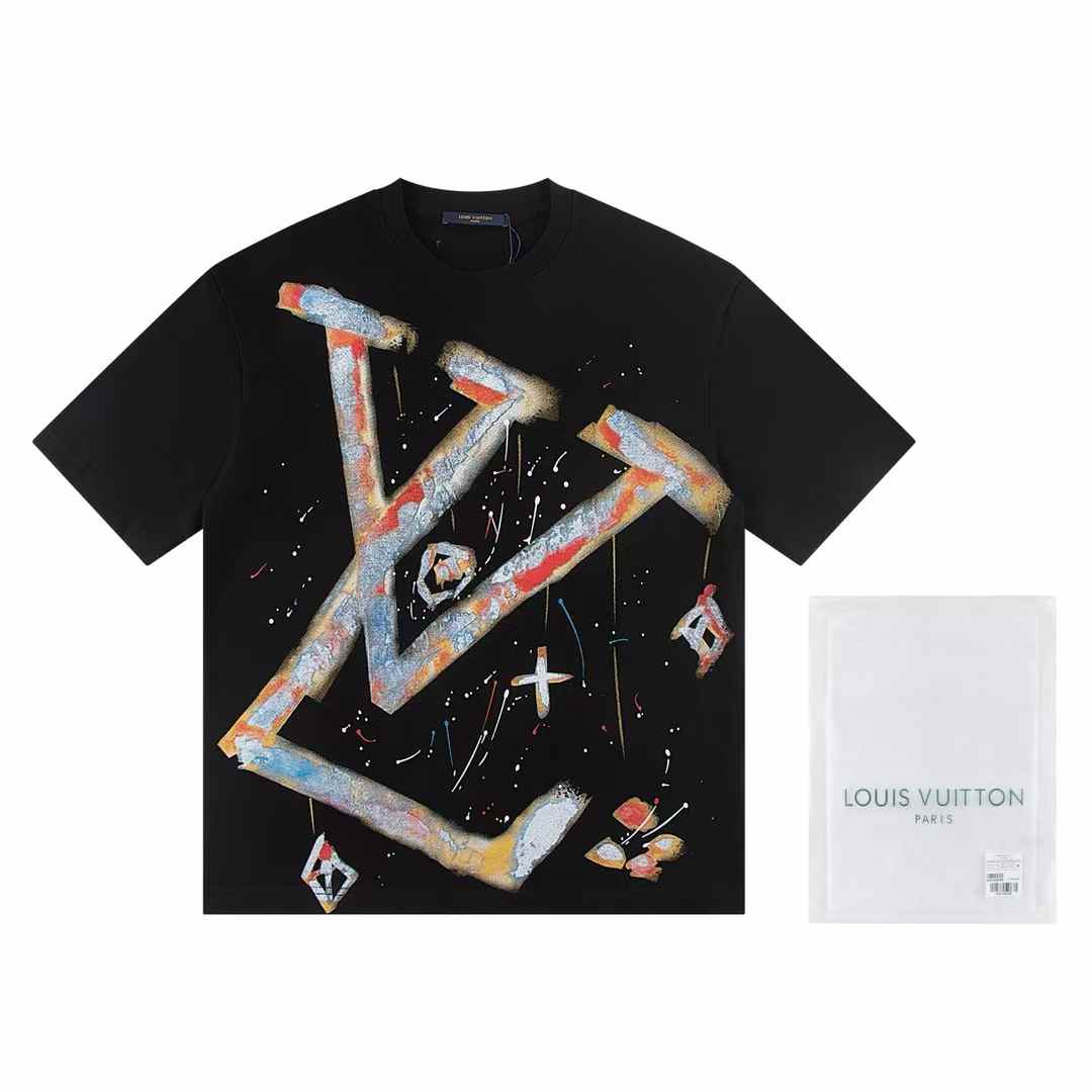 Camiseta estampada de colores nueva