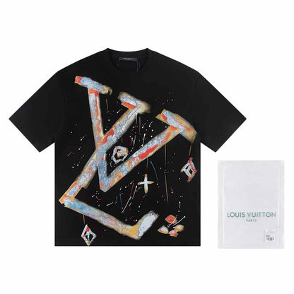 Nouveau t-shirt imprimé coloré