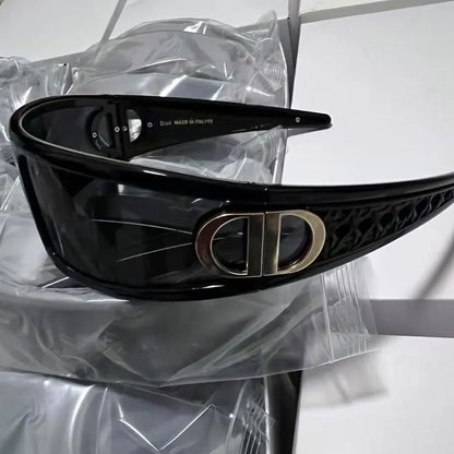 Diadema de moda, gafas de sol novedosas