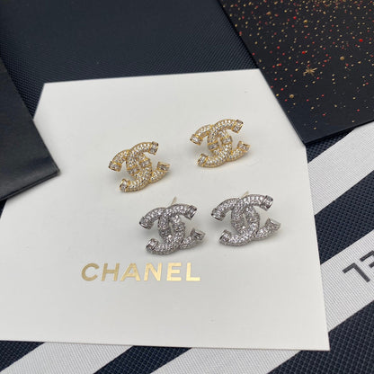 Pendientes de Letras de Zirconia Fina Premium