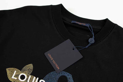 T-shirt imprimé motifs alphabet