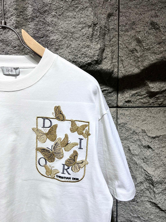 T-shirt ample brodé
