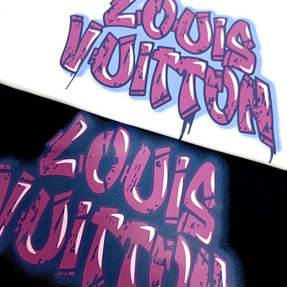 manga corta con estampado de graffiti