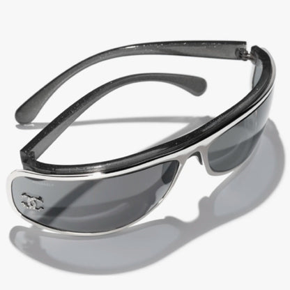 Gafas de sol de mujer tipo pantalla