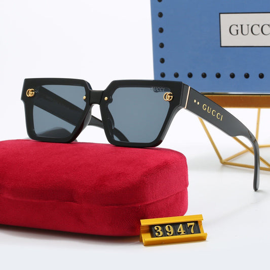 Nouvelles lunettes de soleil neutres cinq couleurs
