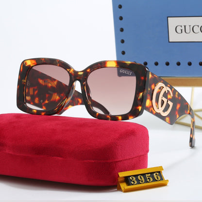 Nouvelles lunettes de soleil universelles G à monture carrée