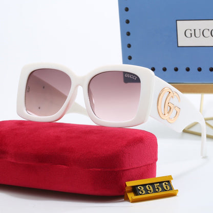 Nouvelles lunettes de soleil universelles G à monture carrée