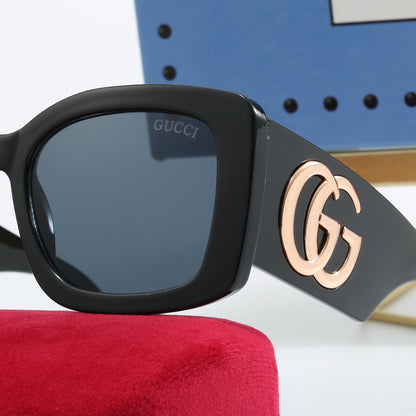 Nouvelles lunettes de soleil universelles G à monture carrée