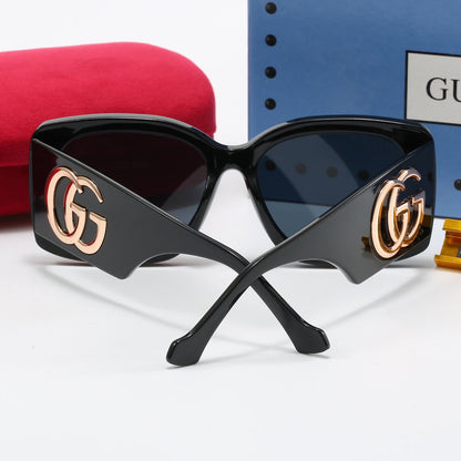Nouvelles lunettes de soleil universelles G à monture carrée