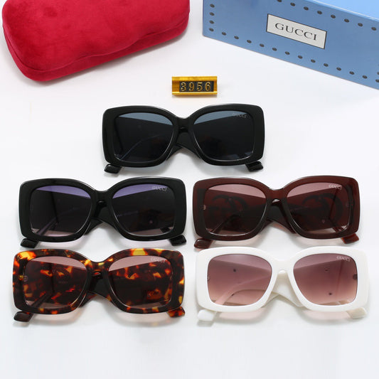 Nouvelles lunettes de soleil universelles G à monture carrée