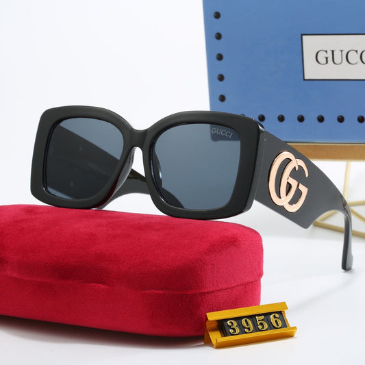 Nouvelles lunettes de soleil universelles G à monture carrée