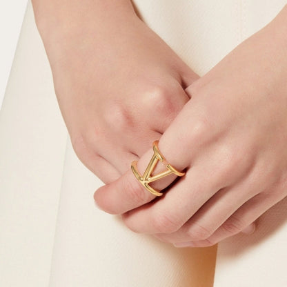 Bague en métal Signature