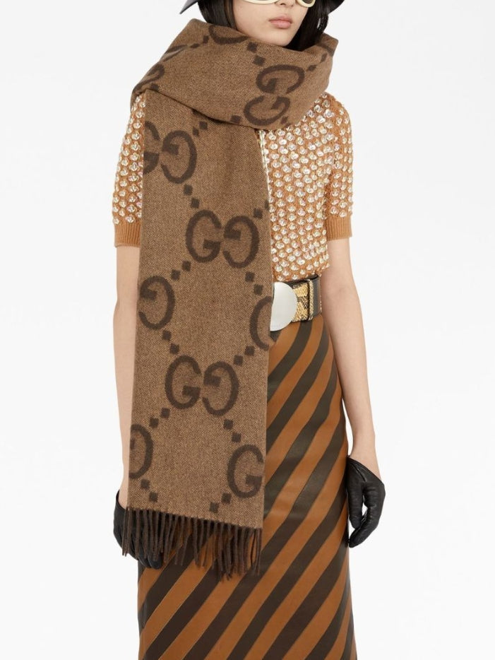 Bufanda G Damier-Jacquard