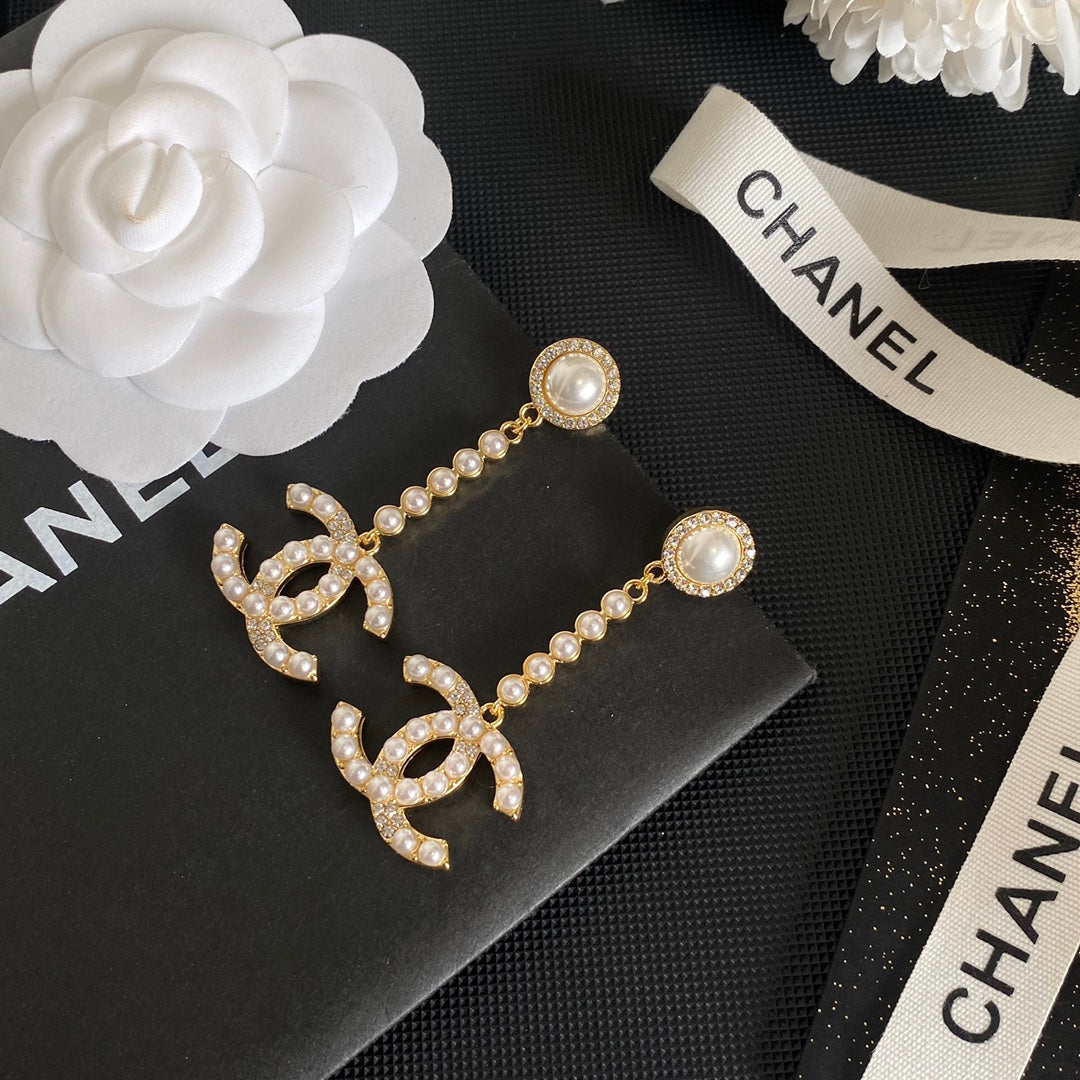 Pendientes de perlas Fashion Sparkle