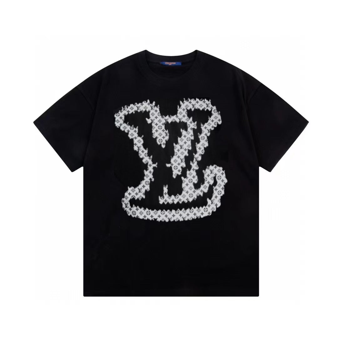 Camiseta clásica con logo estampado