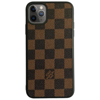 CHESSBOARD LEATHER CASE