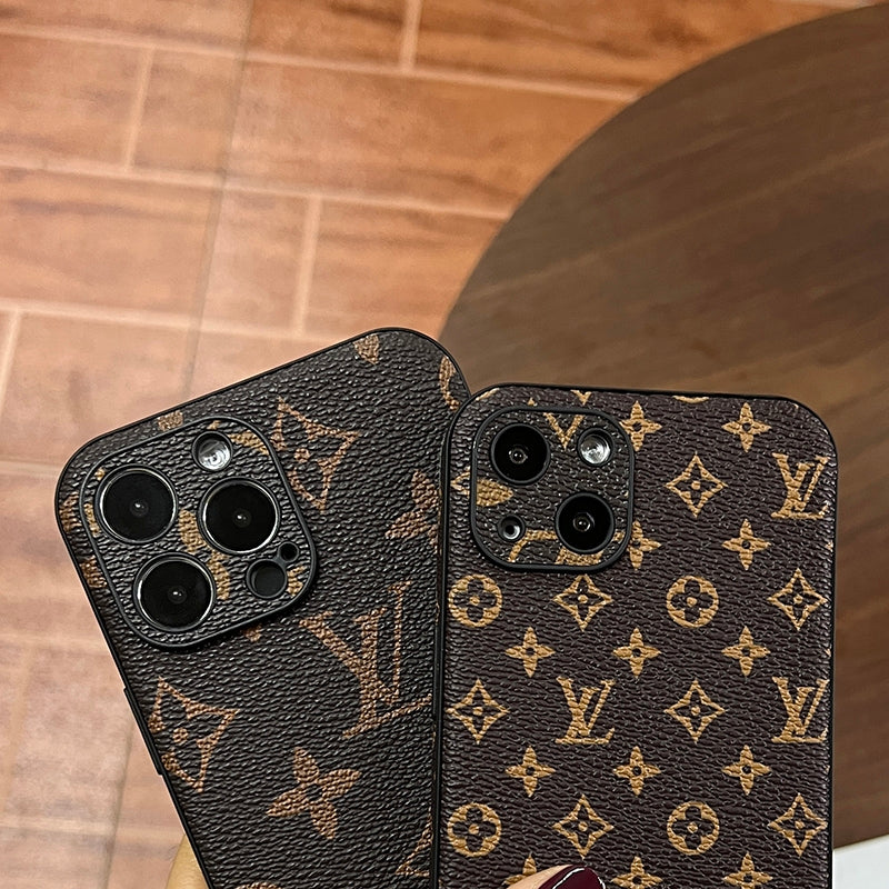 Funda de cuero integral anticaídas