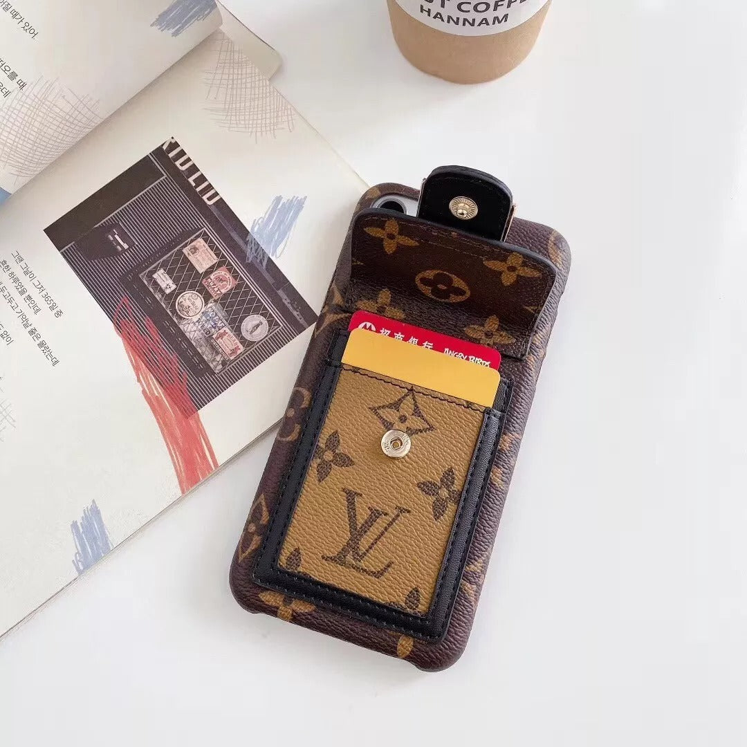 Estuche portátil para tarjetas Gold Label