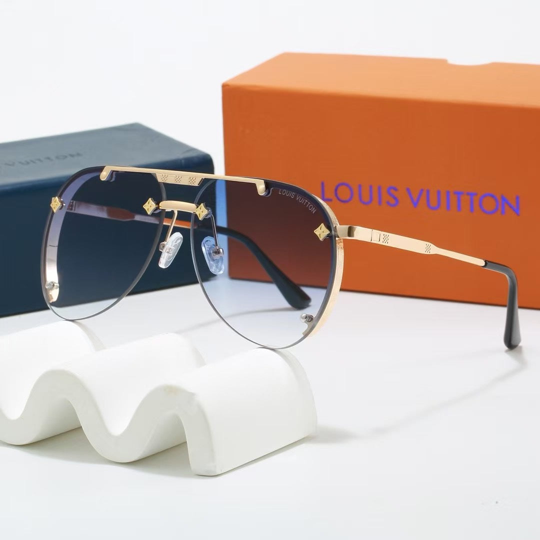 Gafas de sol de metal modernas estilo europeo y americano 2026