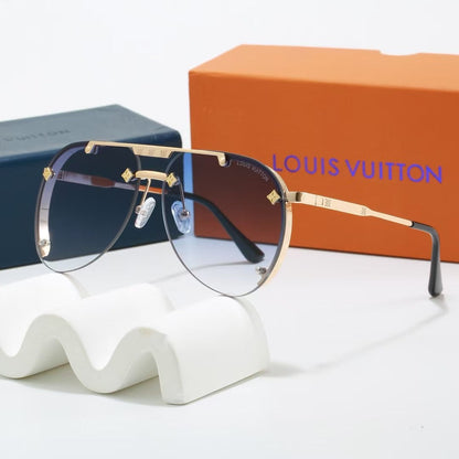 Gafas de sol de metal modernas estilo europeo y americano 2026