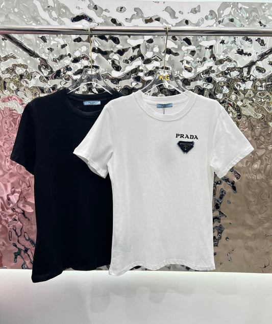 T-shirt en coton style simple