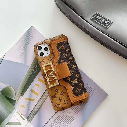 Étui porte-cartes de luxe imprimé