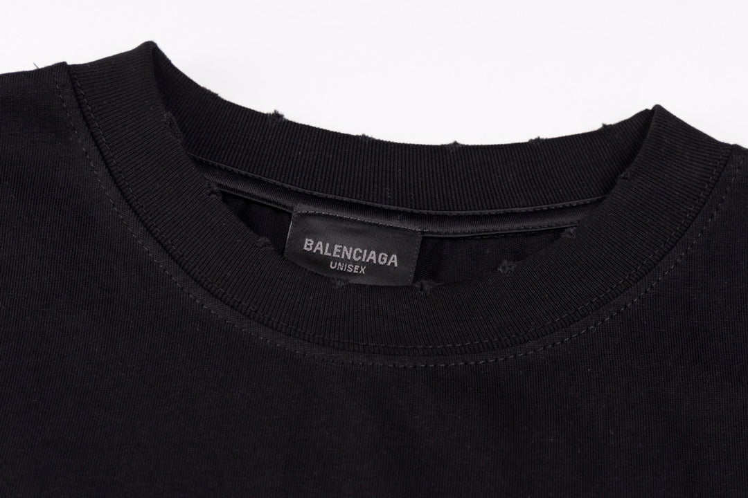 Camiseta clásica estampada con letras