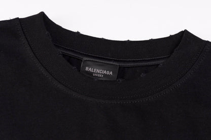 Camiseta clásica estampada con letras
