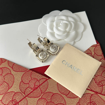 Pendientes con colgante Diamond Lock