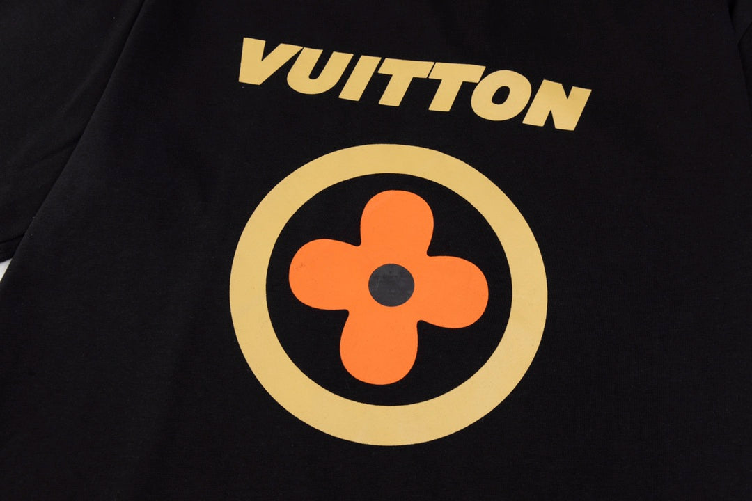 Camiseta clásica con logo estampado