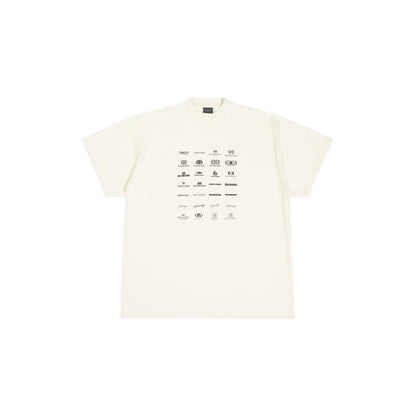 T-SHIRT OVERSIZE IMPRIMÉ LETTRES (de préférence pour l'été)