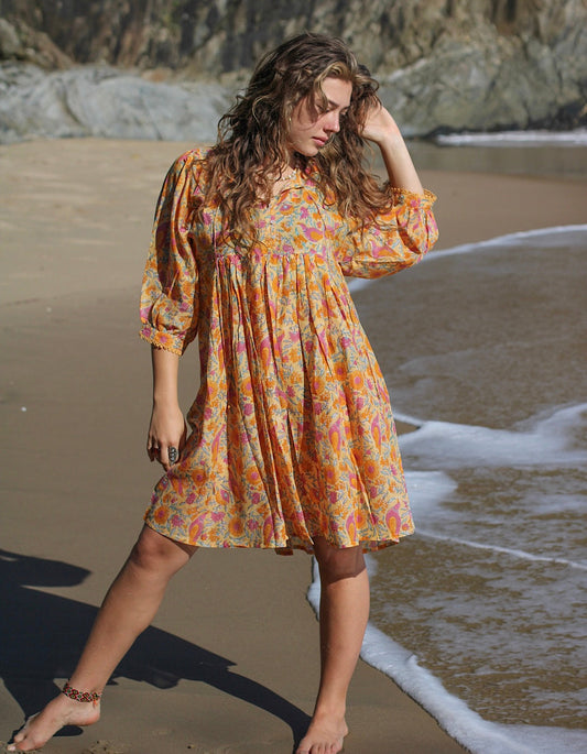Robe Courte Hawa Golden Soma