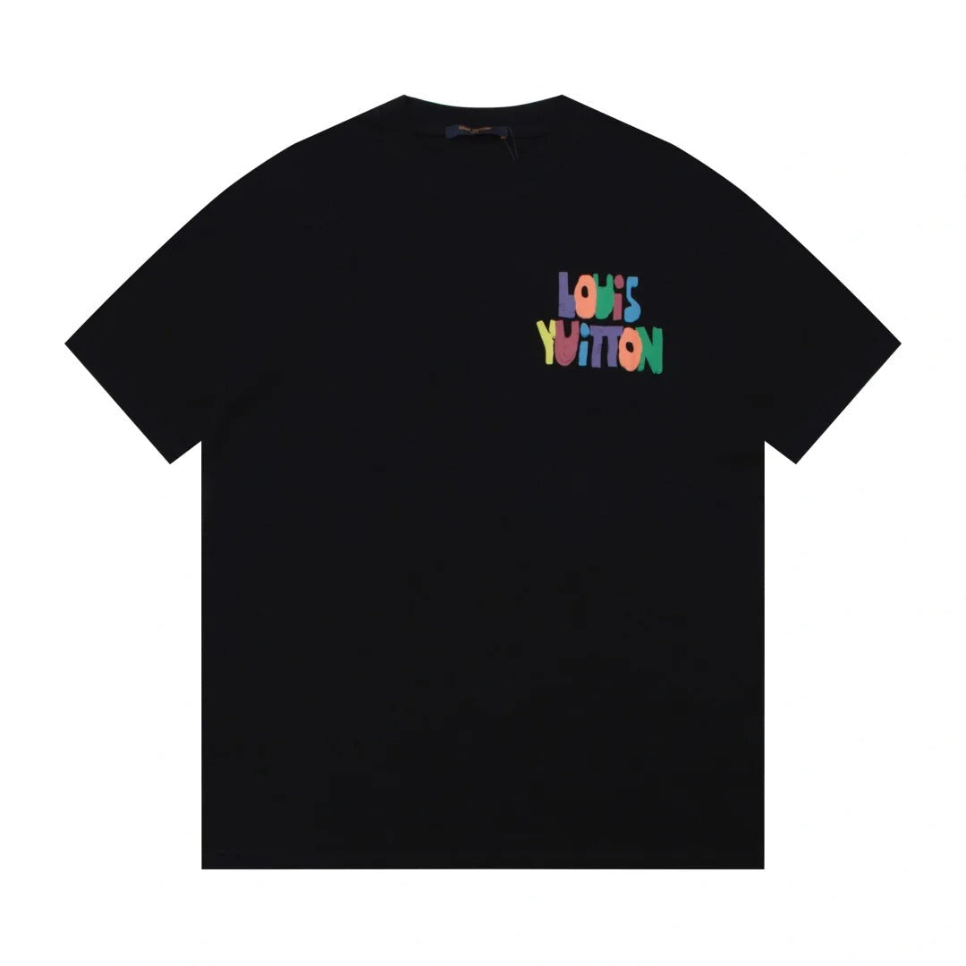0528 Camiseta con logotipo estampado por las dos caras