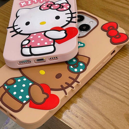 Étui à cartes 3D mignon 3 couleurs
