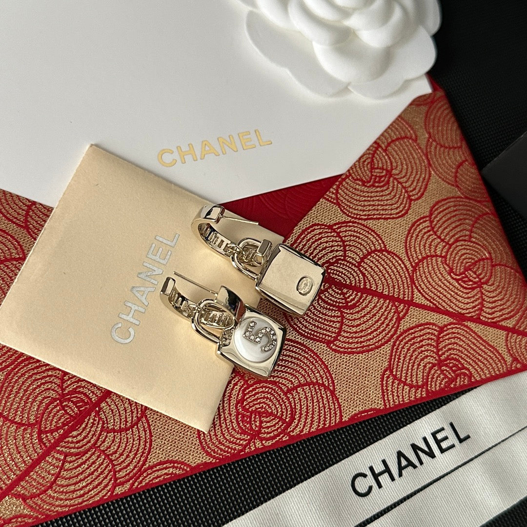 Pendientes con colgante Diamond Lock