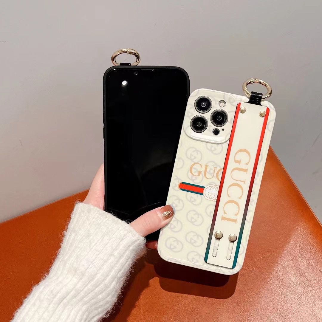 Funda de silicona esmerilada con pulsera
