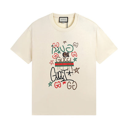 T-shirt à imprimé graffiti