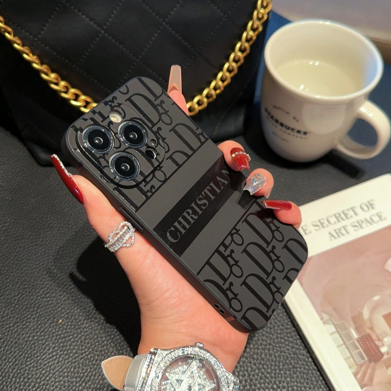 Funda de silicona multicolor con relieve